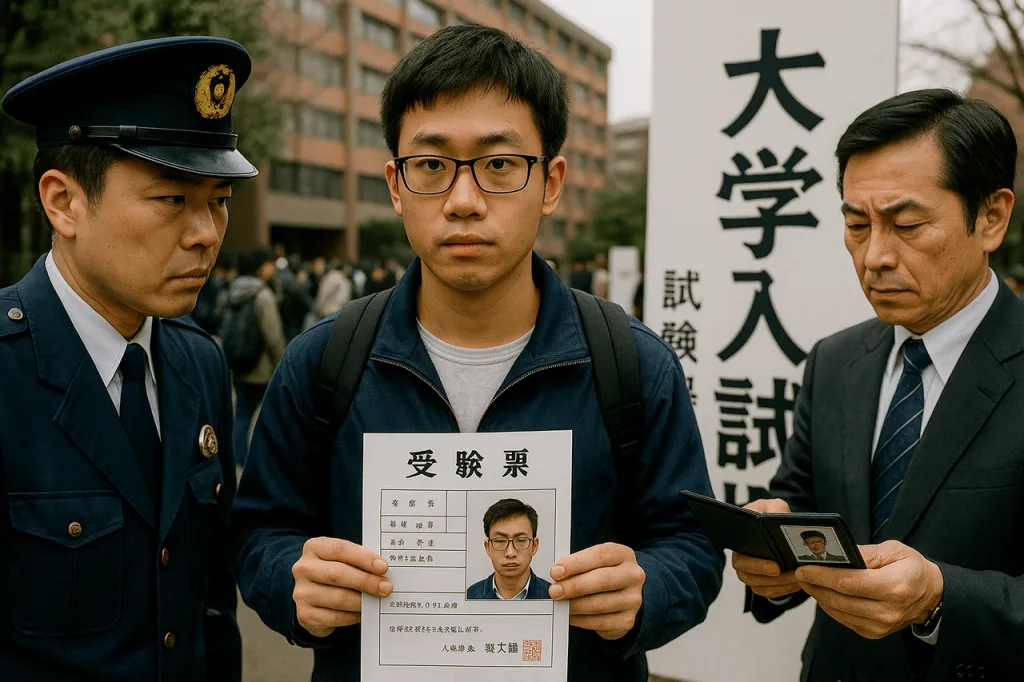 中国人替え玉受験