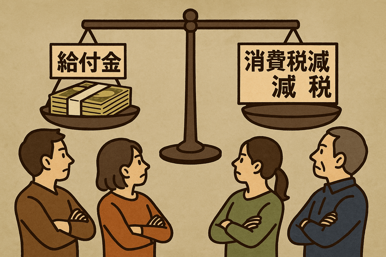 2025年参院選 各党の物価高対策を徹底比較｜消費税・給付金・減税案の違いとは？