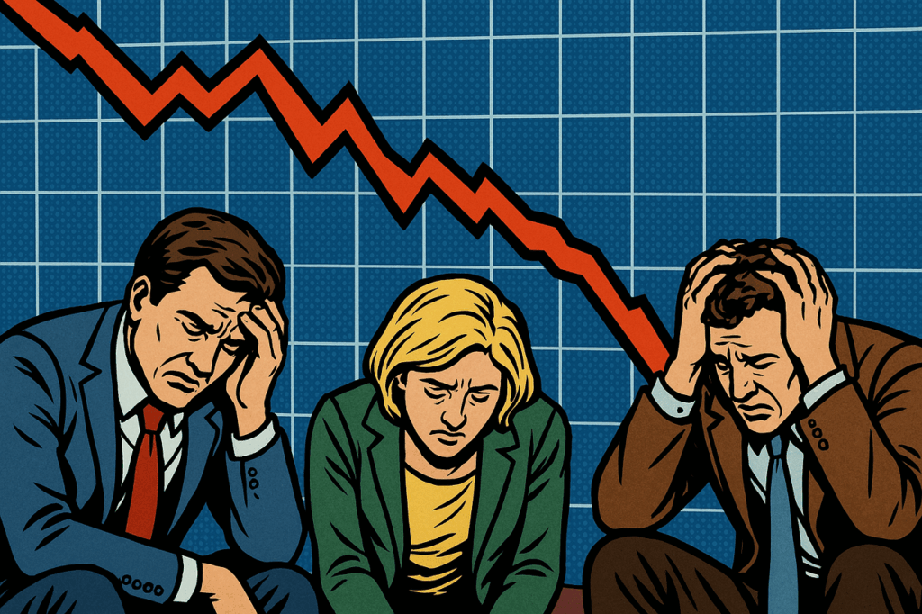株価大暴落
